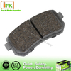 Non asbesto sin ruido negro Auto Pad de freno